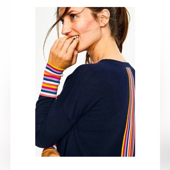 Boden Sweaters - Boden Cassandra wool blend Multicolor Striped sweater